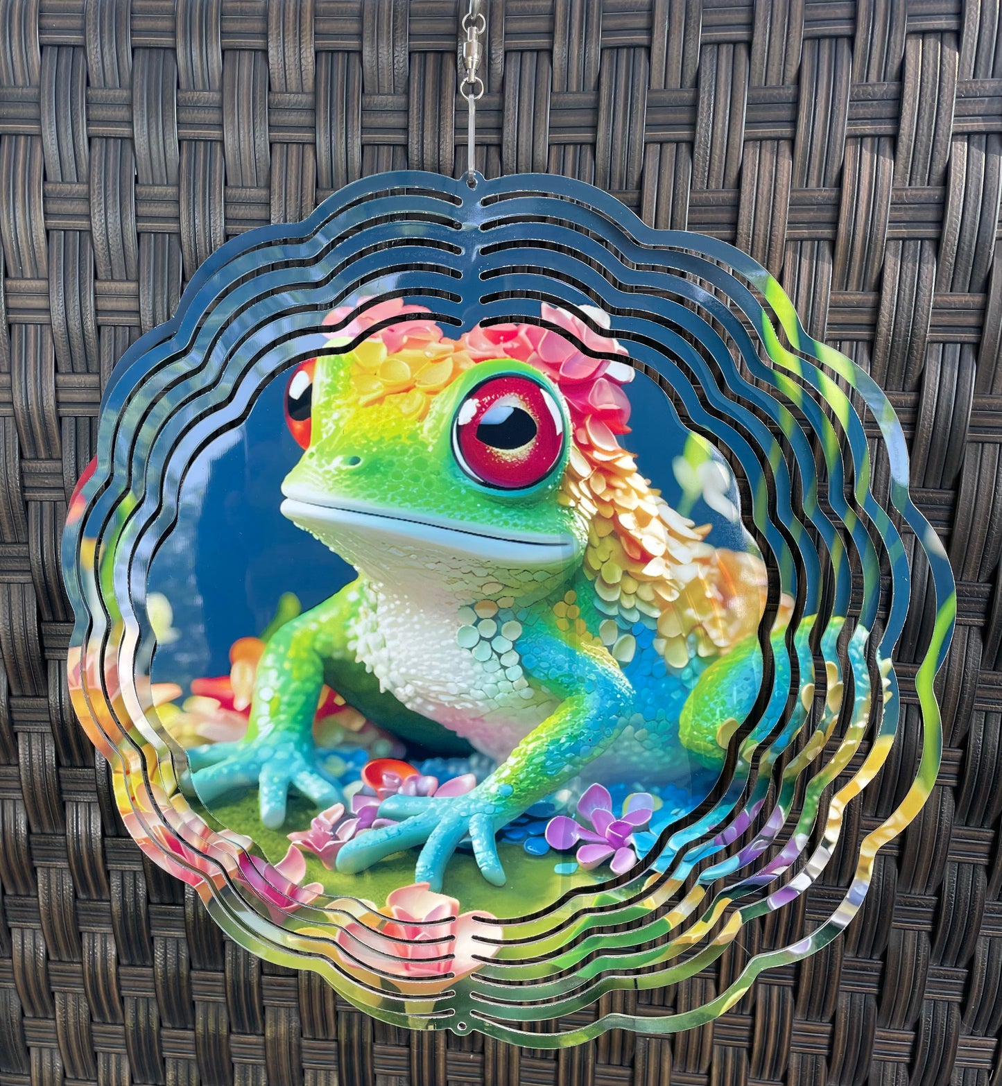 Frog Wind Spinner